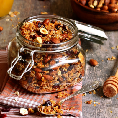 Hjemmelaget granola