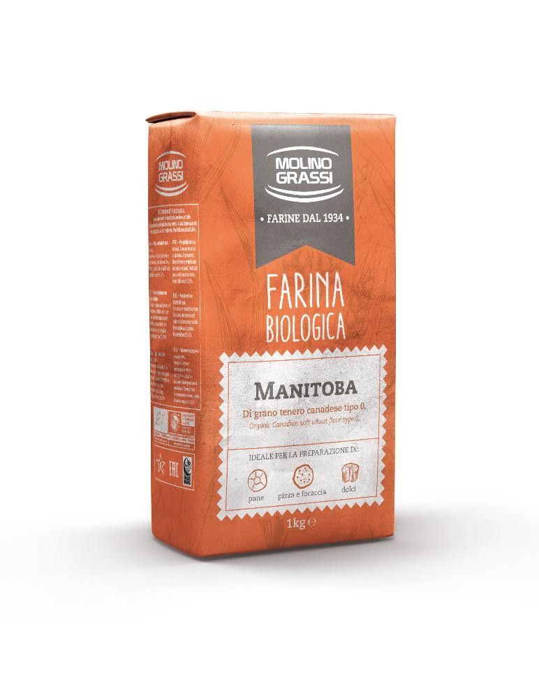 Manitobahvete, 1 kg, økologisk, Molino Grassi