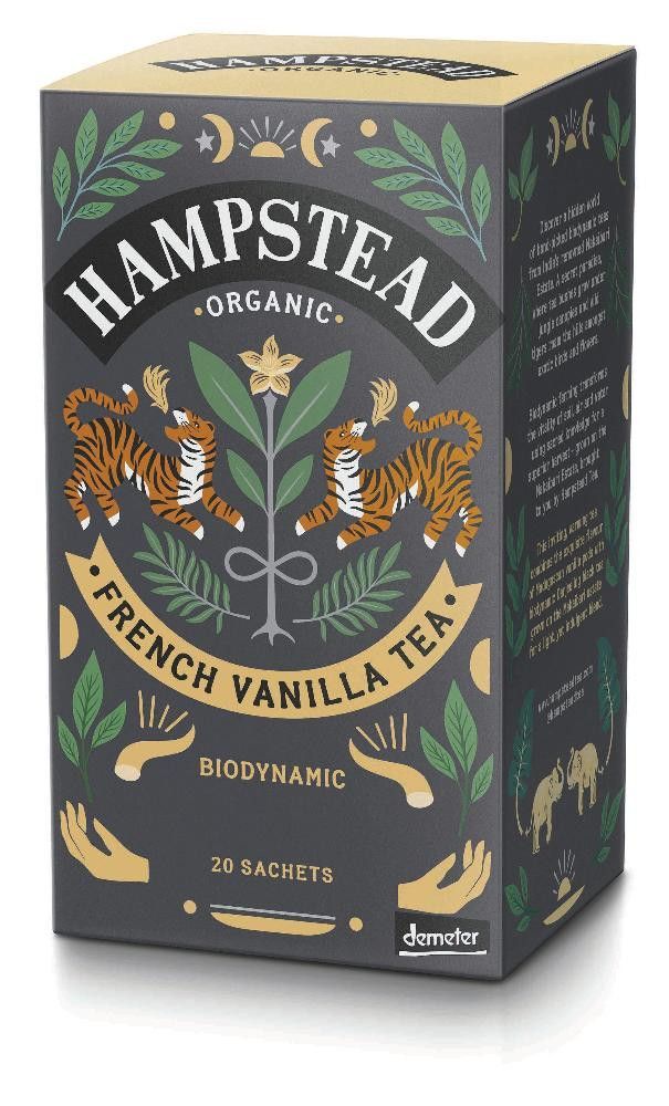 French Vanilla Tea, 20 poser, økologisk, Hampstead