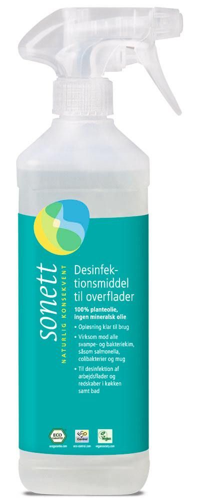 Desinfeksjonsmiddel, 0,5 l, økologisk, Sonett