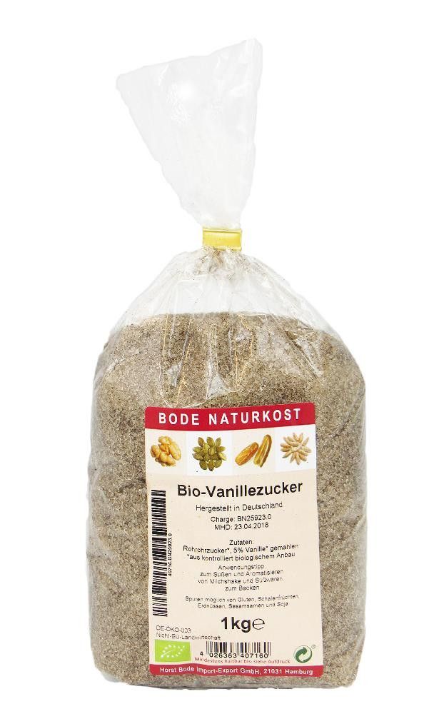 Vaniljesukker,1 kg, økologisk