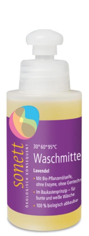 Vaskemiddel, lavendel, 120 ml, økologisk, Sonett