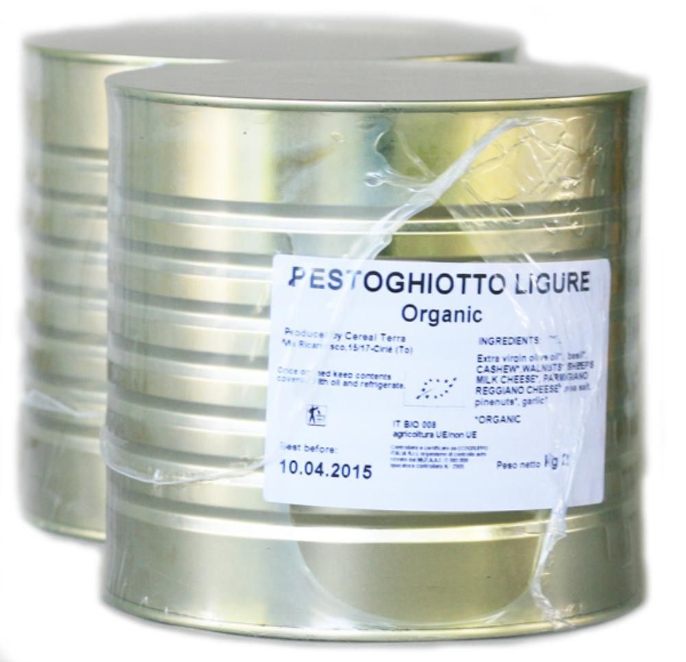 Pesto, 2,5 kg, økologisk