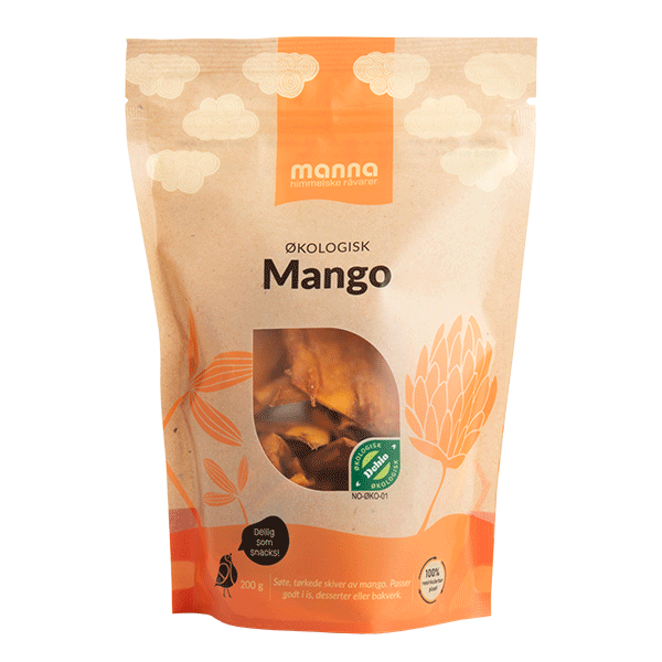 Mango, 200 g, økologisk, Manna