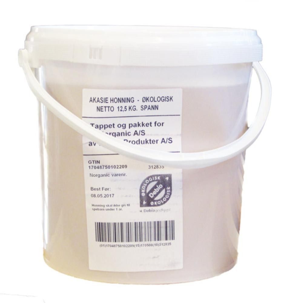 Akasiehonning, 12,5 kg, økologisk