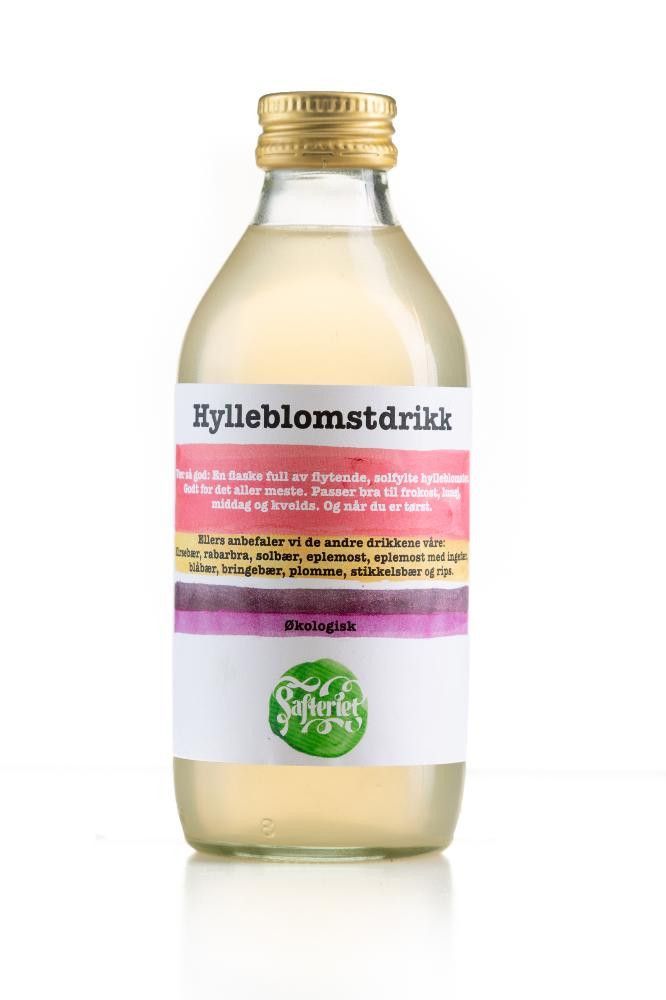 Hylleblomstdrikk, 0,25 l, økologisk, Safteriet