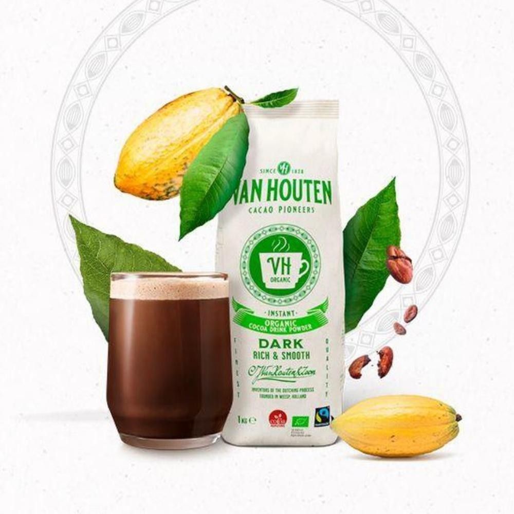 Kakaopulver til kaffemaskin, 1 kg, økologisk