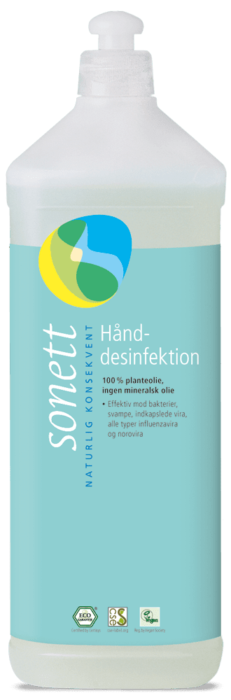 Desinfeksjonsmiddel, hender, 1 l, økologisk, Sonett