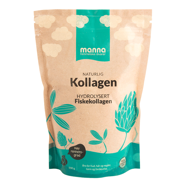 Kollagen fra fisk, 300 g, Manna