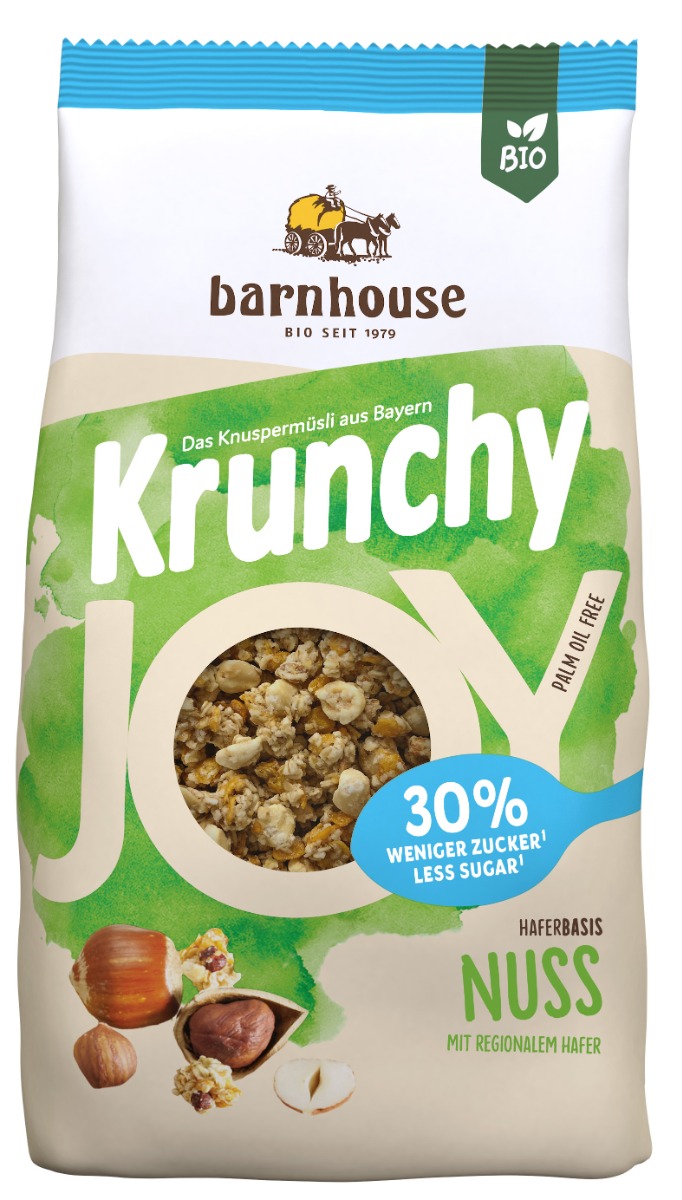 Krunchy Joy Nuts, 375 g, økologisk, Barnhouse