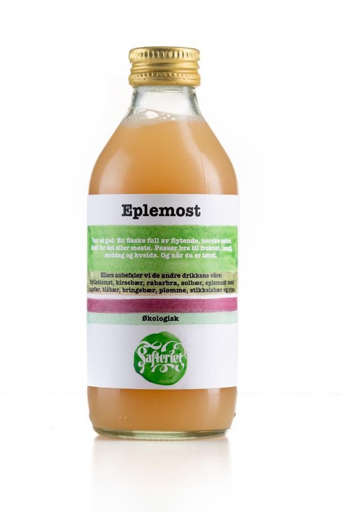 Eplemost, 0,25 l, økologisk, Safteriet