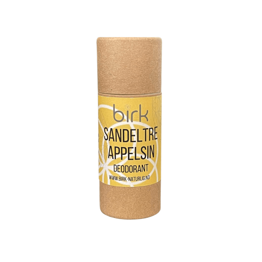 Deodorant, sandeltre/appelsin, 35 ml, Birk
