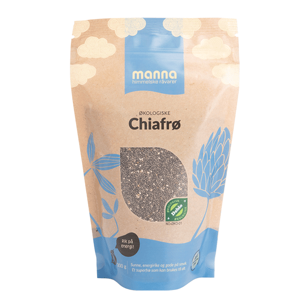 Chiafrø, 300 g, økologisk, Manna