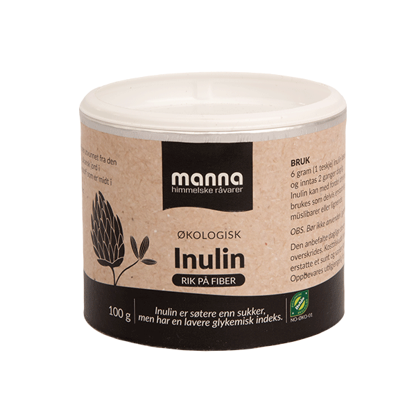 Inulin fra agave, 100 g, økologisk, Manna