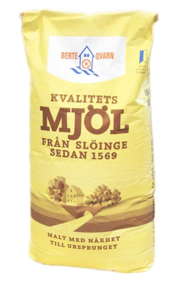 Hvetemel, siktet, 25 kg, økologisk