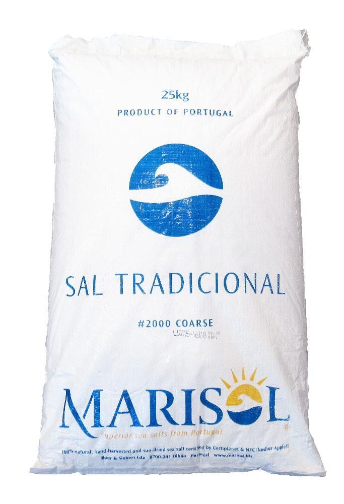 Havsalt grovt, 25 kg, Marisol