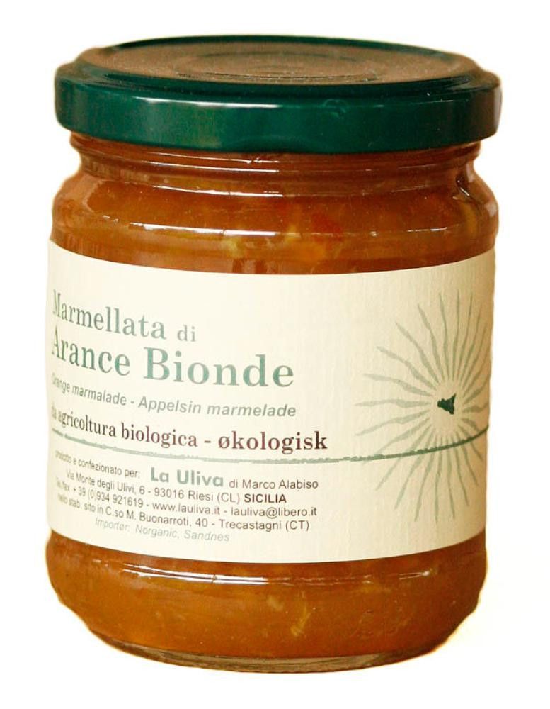 Appelsinmarmelade, 240 g, økologisk