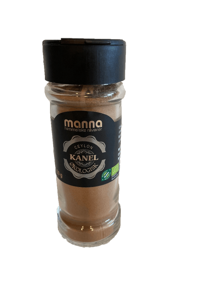 Kanel Ceylon, malt, 50 g, økologisk, Manna