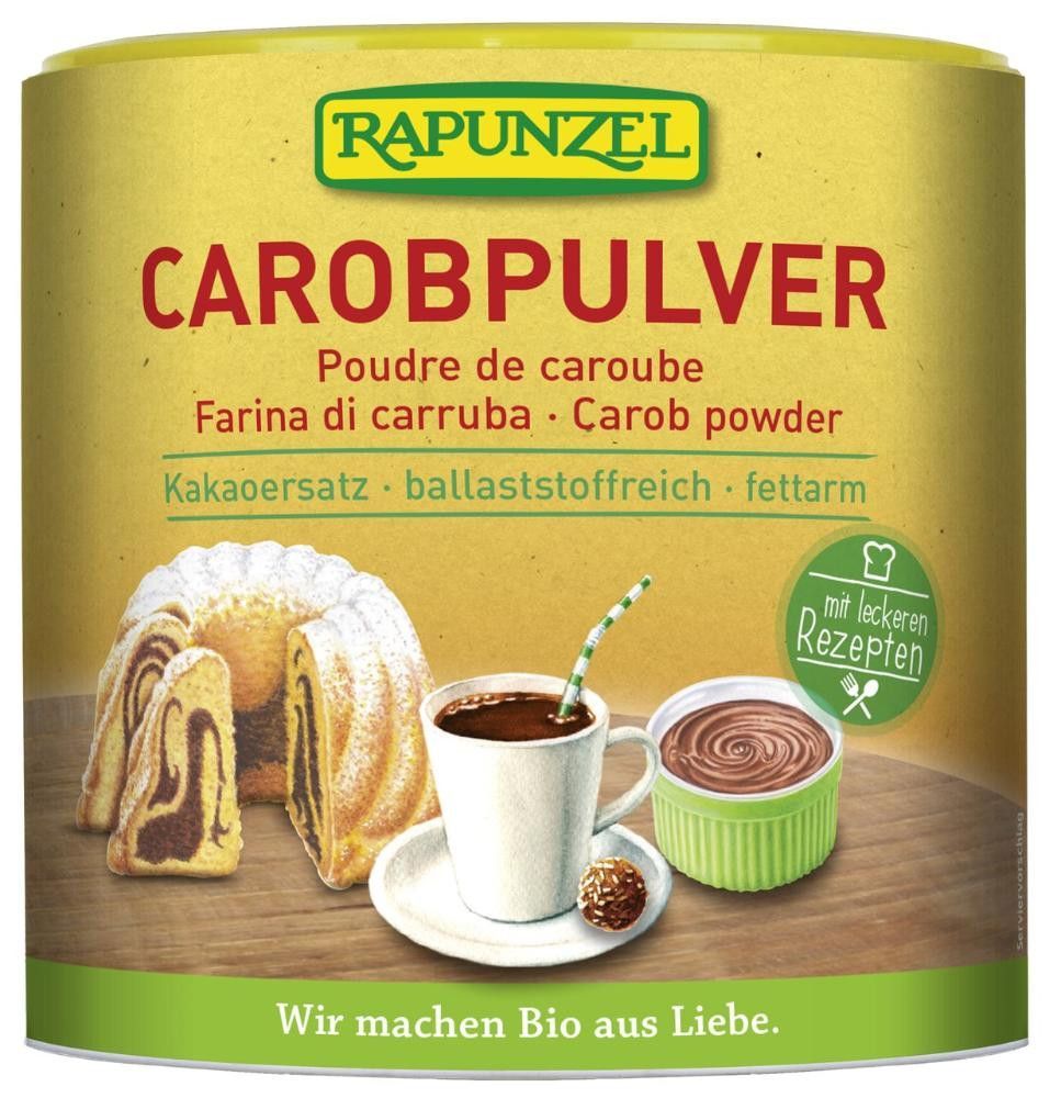 Carobpulver, 250 g, økologisk, Rapunzel