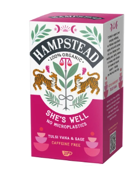 She's well te, 20 poser, økologisk, Hampstead